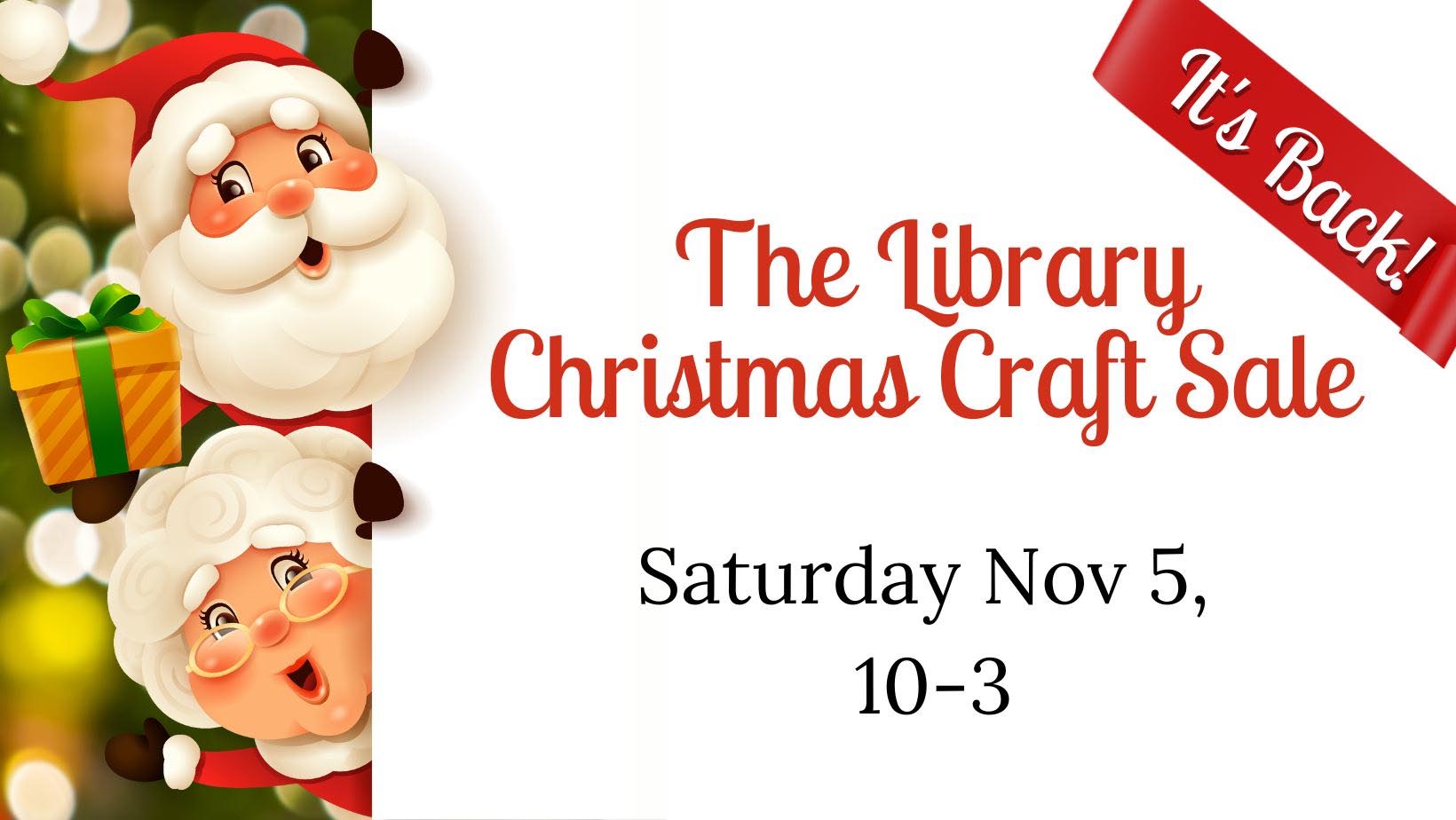 Craft Sale – Dawson Creek Library