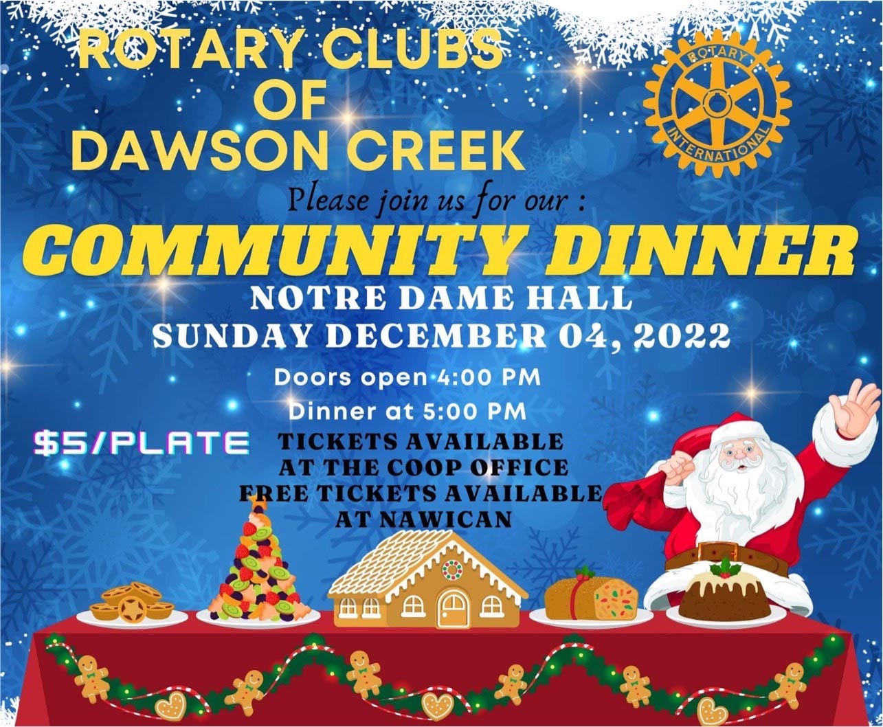 Rotary Club Christmas Dinner